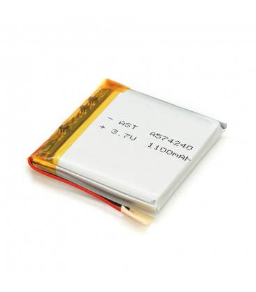 Літій-полімерний акумулятор 5.6 * 40 * 50mm (Li-ion 3.7В 1800мА · год)