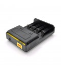 Зарядний пристрій універсальний Nitecore Intellicharger i4, 4 канали, LED інд., підтримує Li-ion, Ni-MH та Ni-Cd AA (R6), ААA (R