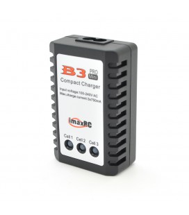 Зарядное устройство B3Mini для литиевых аккумуляторов 2S-3S DC 7.4V/11.1V 750mA/Max, с индикацией, BOX + переходник