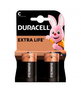 Батарейка DURACELL С/LR14/MN1400 KPN, 2шт у блістері, ціна за блістер