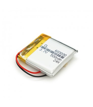 Літій-полімерний акумулятор 6*30*30mm (Li-ion 3.7В 500мА·год)