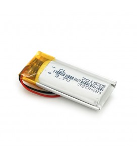 Литий-полимерный аккумулятор 7*15*35mm (Li-ion 3.7В 320мА·ч)