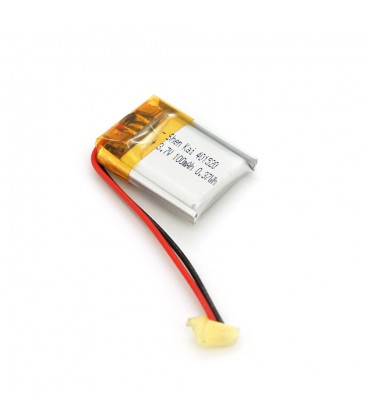 Литий-полимерный аккумулятор 4*15*20mm (Li-ion 3.7В 100мА·ч)