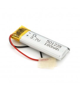Літій-полімерний акумулятор 5*12*35mm (Li-ion 3.7В 180мА·год)