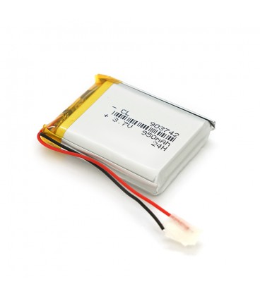 Літій-полімерний акумулятор 9*37*42mm (Li-ion 3.7В 950мА·год)