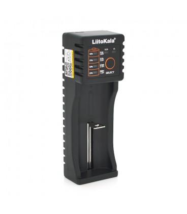ЗУ універсальне Liitokala Lii-100B, 1 канал, LED дисплей, USB, підтримує 3.7V Lion / 3.2V Li-Fe / 1.2V NIHM/26650/18650/AAA/AA/S
