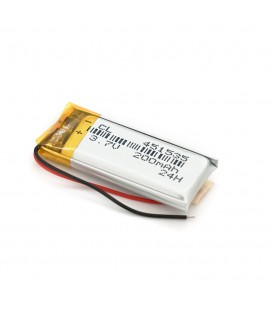 Літій-полімерний акумулятор 4,5*15*35mm 3,7V (Li-ion 3.7В 200мА·год)