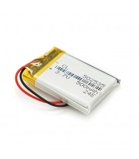 Літій-полімерний акумулятор 5*25*35mm (Li-ion 3.7В 500мА·год)