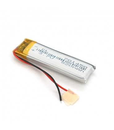 Литий-полимерный аккумулятор 7*14*50mm (Li-ion 3.7В 520мА·ч)