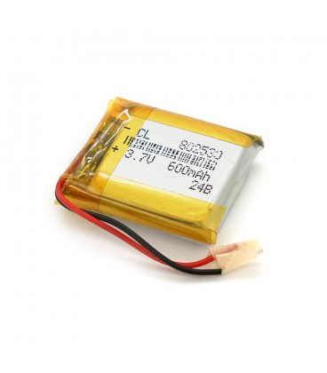 Литий-полимерный аккумулятор 8*25*30mm (Li-ion 3.7В 600мА·ч)