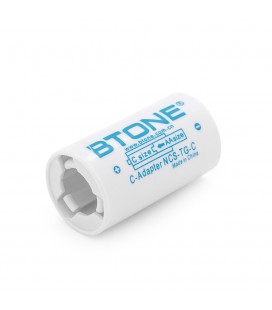 Переходник с пальчикового аккумулятора АА на С, цена за штуку