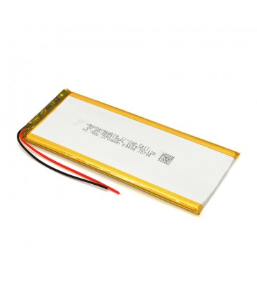 Літій-полімерний акумулятор 3.5*53*125mm (Li-ion 3.7В 2700мА·год)