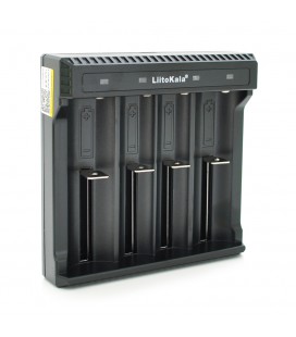 ЗУ універсальне Liitokala Lii-L4, 4 канали, LED індикація, підтримує Li-ion, 10430/10440/14500/16340/17670/18500/18650/26650/255