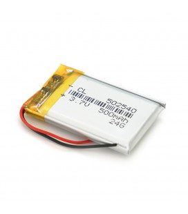 Літій-полімерний акумулятор 5*25*40mm (Li-ion 3.7В 500мА·год)