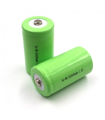 Аккумулятор PKCELL 1,2V R20 D 10000mAh, Ni-MH Rechargeable Battery, в шринке 2 шт, цена за штуку Q10