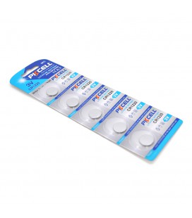 Батарейка літієва PKCELL CR1220, 5 шт в блістері (упак.100 штук) ціна за бліст. Q30