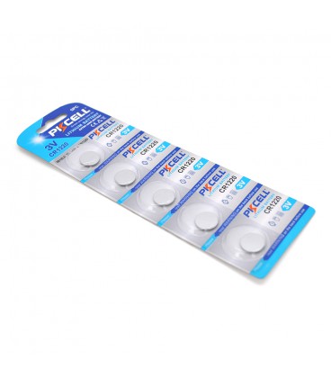 Батарейка літієва PKCELL CR1220, 5 шт в блістері (упак.100 штук) ціна за бліст. Q30