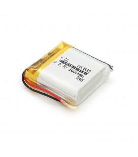 Літій-полімерний акумулятор 10*30*30mm (Li-ion 3.7В 1000мА·год)