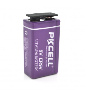 Батарейка литий-тионилхлоридная PKCELL LiSOCL2 battery,ER9V 1200mAh 3.6V, OEM Q60/240