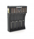 ЗУ універсальне Liitokala lii-402, 4 канали, LCD дисплей, підтримує Li-ion, Ni-MH та Ni-Cd AA (R6), ААA (R03), AAAA, С (R14)