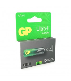 Батарейка GP Ultra Plus 15AUP-2UE4, лужна AA, 4 шт у блістері, ціна за блістер