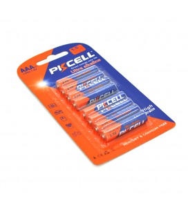 Батарейка лужна PKCELL 1.5V AAA/LR03, 8 штук у блістері, ціна за блістер, Q10