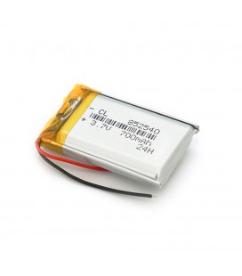 Літій-полімерний акумулятор 8,5*25*40mm (Li-ion 3.7В 700мА·год)