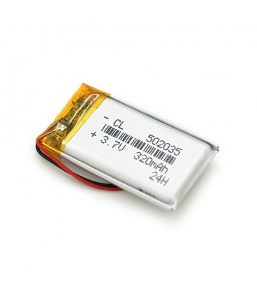 Литий-полимерный аккумулятор 5*20*35mm (Li-ion 3.7В 320мА·ч)