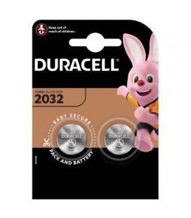 Батарейка літієва DURACELL DL2032, 2шт в блістері, ціна за блістер