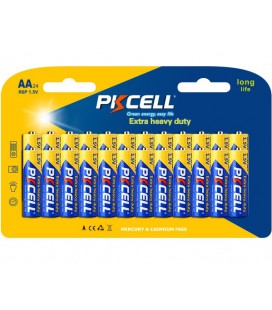 Батарейка сольова PKCELL 1.5V AA/R6, 24 штуки у блістері ціна за блістер, Q12