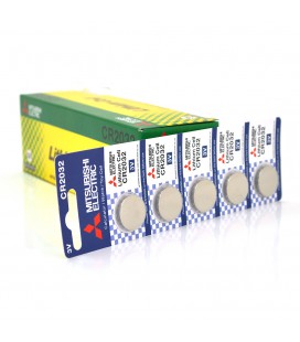 Батарейка литиевая MITSUBISHI CR2032 5pcs/card, 100pcs/inner box, 5000pcs/ctn
