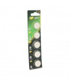 Батарейка літієва GP CR2032-8C5, 5 шт у блістері (упак.100 штук) ціна за блістер