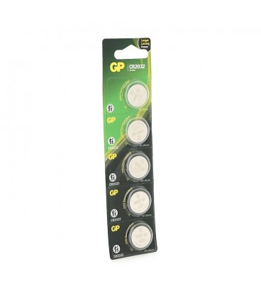 Батарейка літієва GP CR2032-8C5, 5 шт у блістері (упак.100 штук) ціна за блістер