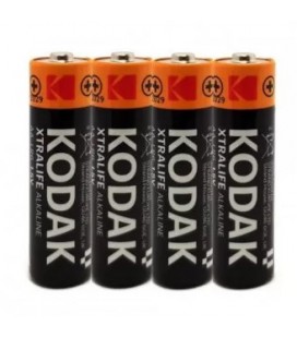 Батарейка лужна KODAK XTRALIFE LR06, АА, 4шт в shrink, ціна за shrink