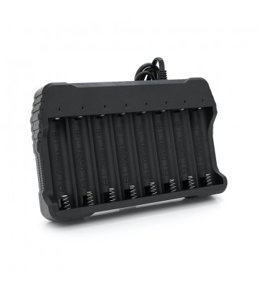 Зарядний пристрій MS-808A, 8 каналів для акумулятора. 18650, 4.2V/2000mAh