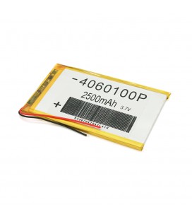 Литий-полимерный аккумулятор 4*60*100mm (Li-ion 3.7В 2500мА·ч)