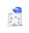 Батарейка повітряно цинкова PKCELL 1.4V ZA10, 6 штук у блістері, ціна за блістер, Q