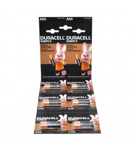 Батарейка лужна DURACELL LR03 (ААА) MN2400, 12шт в блістері, ціна за блістер