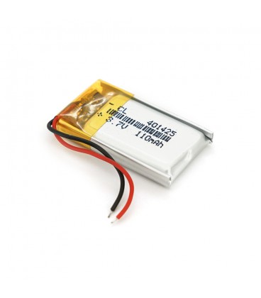 Літій-полімерний акумулятор 4*14*25mm (Li-ion 3.7В 110мА·год)