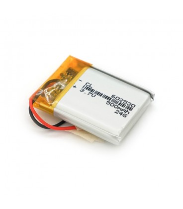 Літій-полімерний акумулятор 6*25*30mm (Li-ion 3.7В 500мА·год)