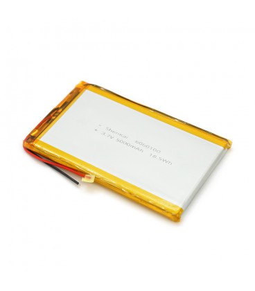 Літій-полімерний акумулятор 6*60*100mm (Li-ion 3.7В 5000мА·год)