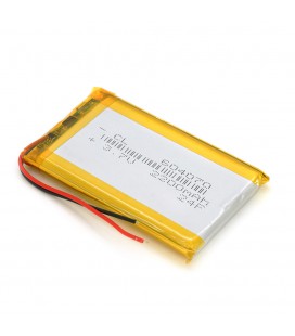 Літій-полімерний акумулятор 6*40*70mm (Li-ion 3.7В 2200мА·год)