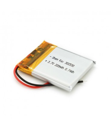 Літій-полімерний акумулятор 3*25*30mm (Li-ion 3.7В 200мА·год)