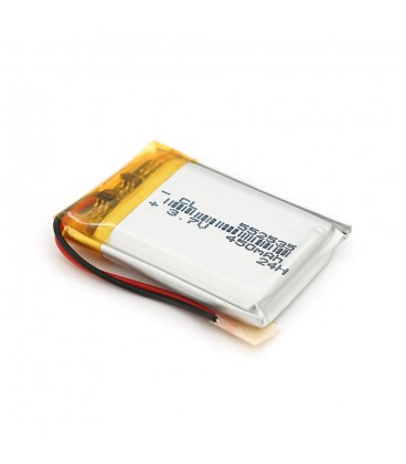 Літій-полімерний акумулятор 5,5*25*35mm (Li-ion 3.7В 450мА·год)