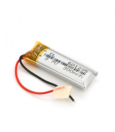 Літій-полімерний акумулятор 6*12*35mm (Li-ion 3.7В 300мА·год)