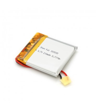 Литий-полимерный аккумулятор 3*30*30mm (Li-ion 3.7В 210мА·ч)