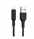 Кабель Hoco X25 Soarer, Lightning-USB, Black, довжина 1м, BOX