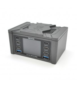 Зарядная станция с цифровой индикацией MECHANIC V-Power 8 Ultra, 2*QC3.0-5В3А,9В2A, 6*PD3.1-(5В/9В/12В/15В)3А,20В2,25A, 220V/160