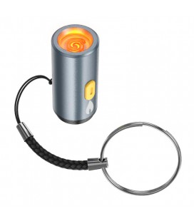 Зажигалка HOCO UA38 от Type-C, Gray, Box