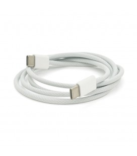 Кабель For iPhone 15 ORIGINAL,Type C-Type C, 3A, White, длина 1м, ОЕМ